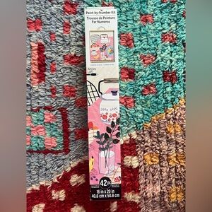 new in box paint by numbers kit